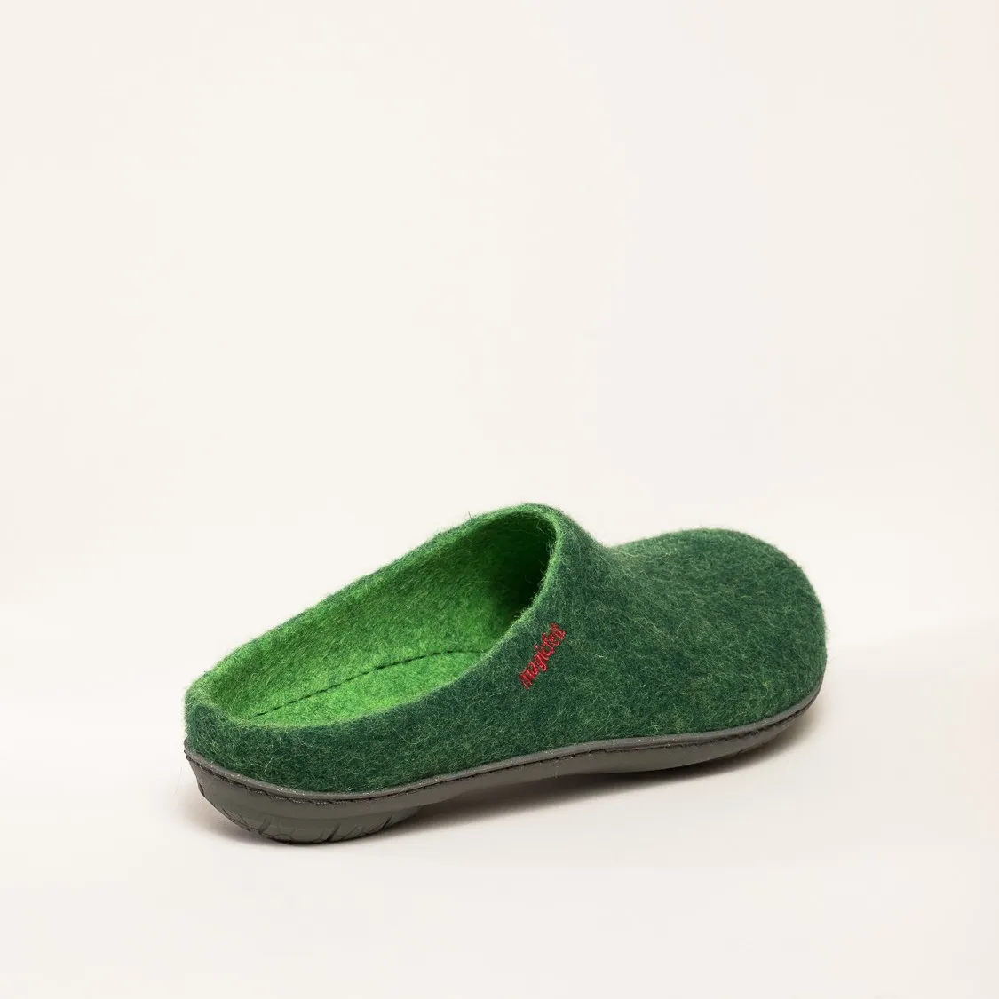 Dark best sale green slippers